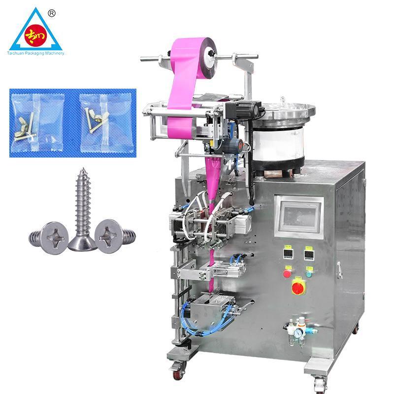 Automatic toy metal spare parts bead stick packing machine hardware bolt nail screw bag counting and packing machine