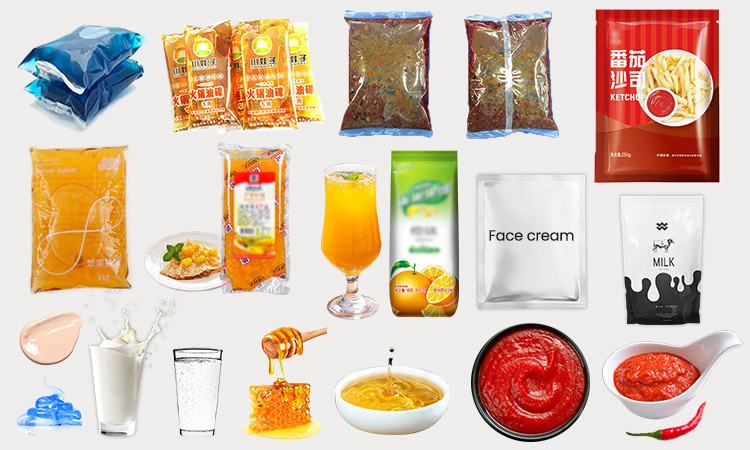 sauce packing machine yogurt packaging machine sealing and packing machine production line