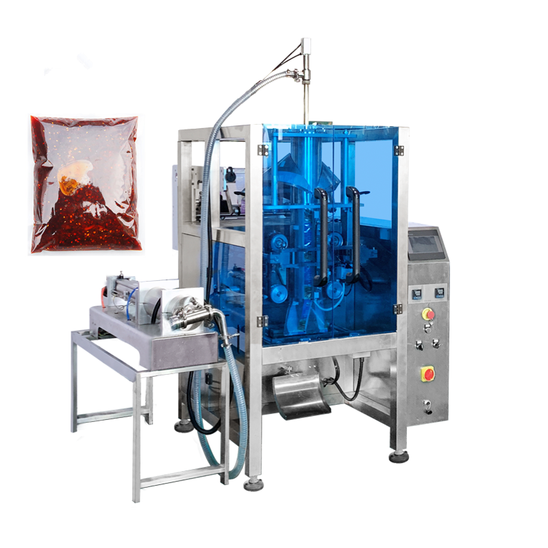 sauce packing machine yogurt packaging machine sealing and packing machine production line