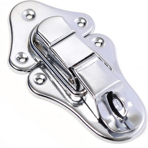 CHROME PLATED DRAWBOLT CLOSURE LATCH CASE LATCH KEY LOCKING TOGGLE LATCH CATCH HASP