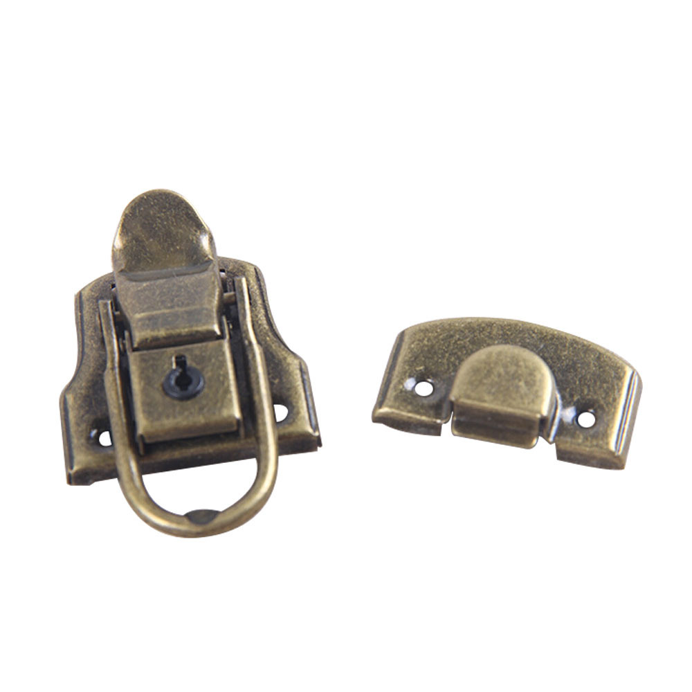 China Manufacturer Factory Price  Metal Accessories Wooden Box Hardware Clasps and Locks