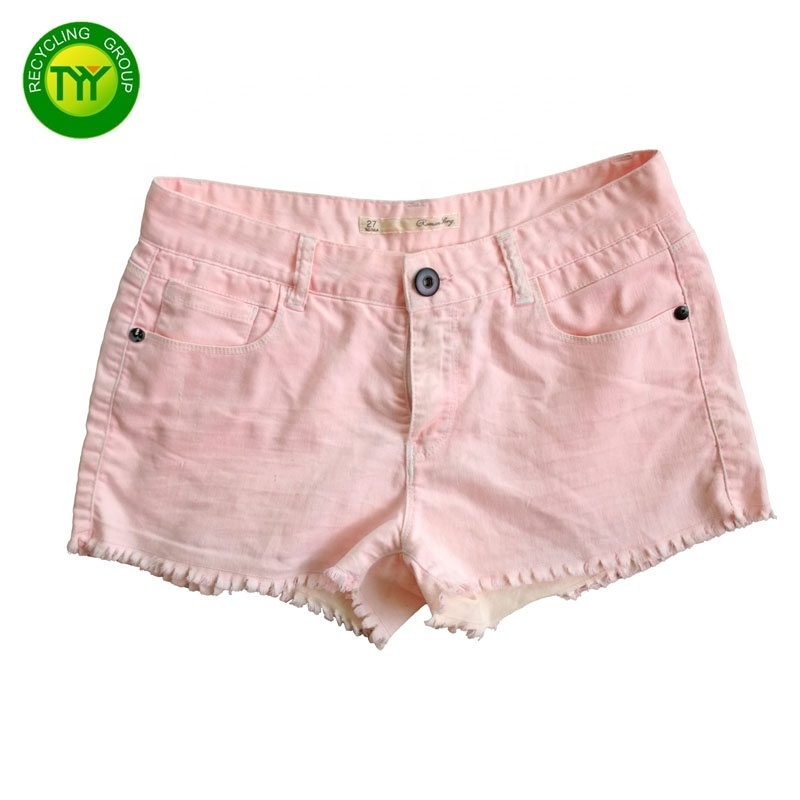 Japan Ladies sexy shorts Whole Sale Canam Bale Branded Used Clothes Selvedge Jeans Denim Shorts Casual Dress