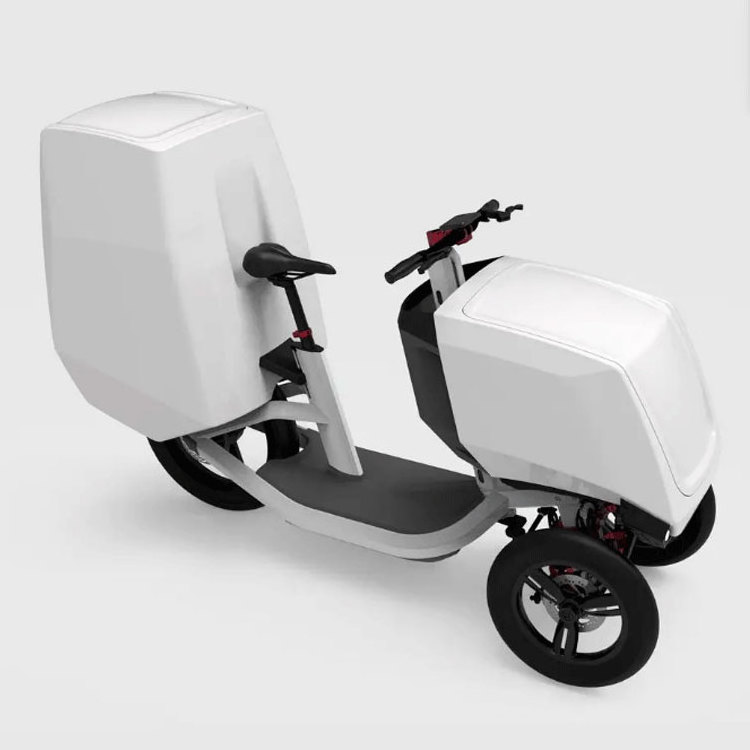 New powerful 1000w delivery bike mobility off road eec pedal tricycle 3 wheel trailer three wheel electric cargo scooter