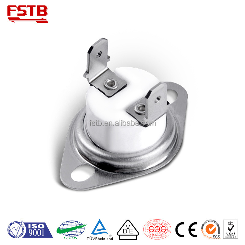 FSTB KSD301 250V 16A Thermostat Switch With CQC VDE TUV Self-control Air Conditioner Thermostat Temperature Switch