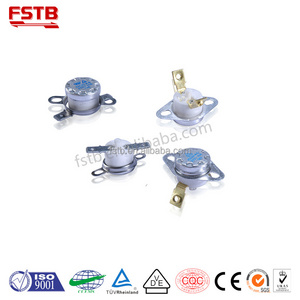 FSTB High Quality KSD301 temperature limiter thermostat bimetal disc temperature switch 16a 125v