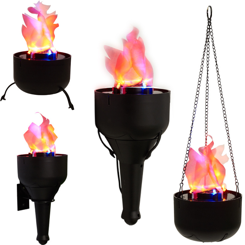 LED silk flame light fire flame lamp holiday lighting halloween decoration flame torch