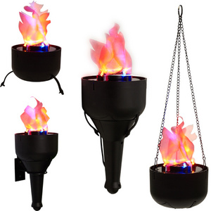 LED silk flame light fire flame lamp holiday lighting halloween decoration flame torch