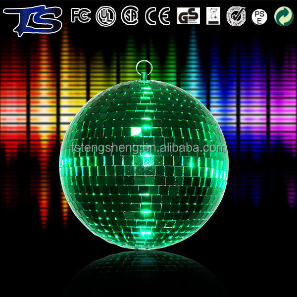 2022 anniversaire glass christmas tree ornaments decore party disco mirror ball motor DJ rotating ball