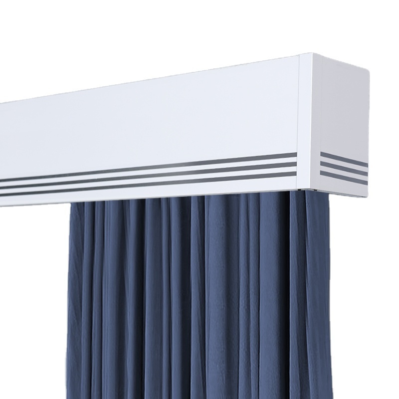 Large Size Plate Ceiling Wall Mounted Curtain Rail Pelmet Box Aluminum Curtain Track Cover