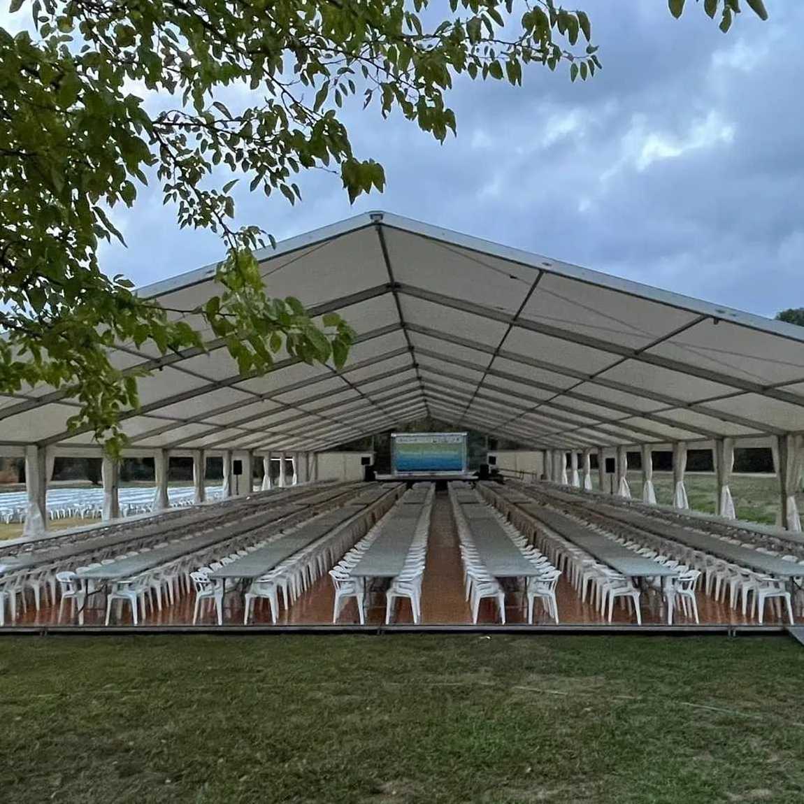 Luxury Clear Roof Tendas Carpas Para Eventos Aluminum Frame Wedding Party Tent China Marquee Tent