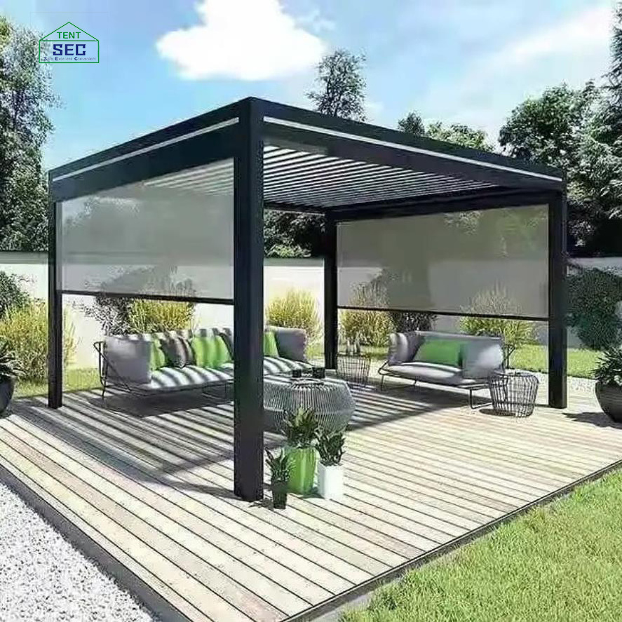 High quality gazebo resistente al vento forte outdoor garden gazebo 3X3 3X4 4X4 6X4