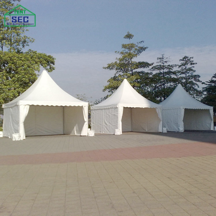 Factory Wholesale White Pvc 5X5 Pagoda Outdoor Garden Tent Canopy Large tents for events