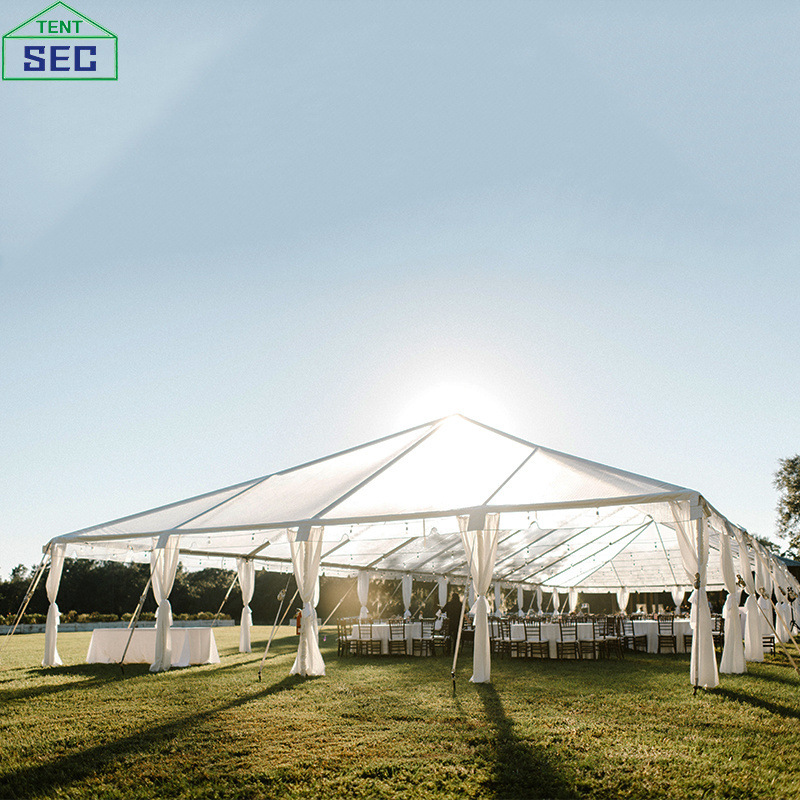 2023 Factory price tents for events wedding party clear transparent wedding marquee tent 200 500 people