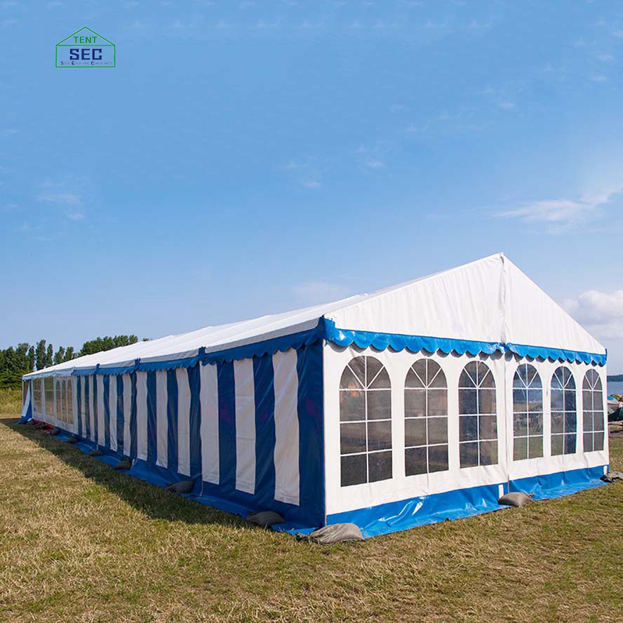 Factory custom 10 x 20 wedding tent vendor luxury wedding frame tents for 200 500 people