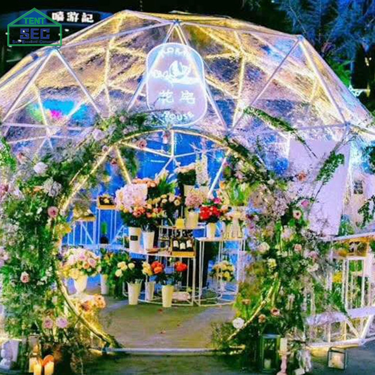 Small Transparent Dome Igloo for Restaurant Dining Tent and Clear  House