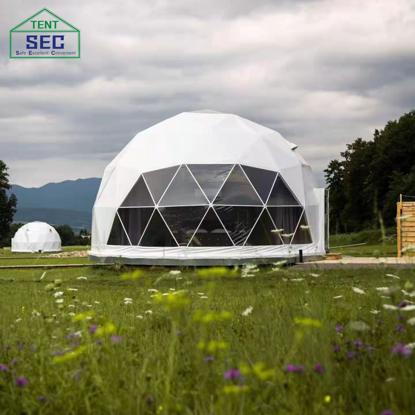 Yurt and Dome Igloo Tent House for Family and Hotel Resort Luxury Outdoor Camping Tent Airbnb