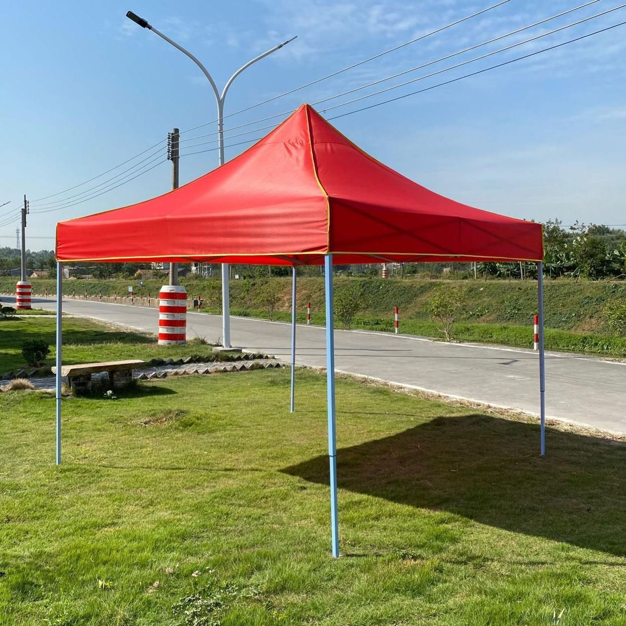 Hot Sale Large Canopy 20x20 Tent Heavy Duty Outdoor Metal Commercial Frame Folding Tent