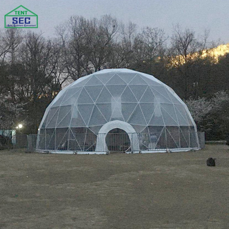 4/5/6M Garden Geodesic Dome Tent Luxury Hotel Tent Igloo Camping House