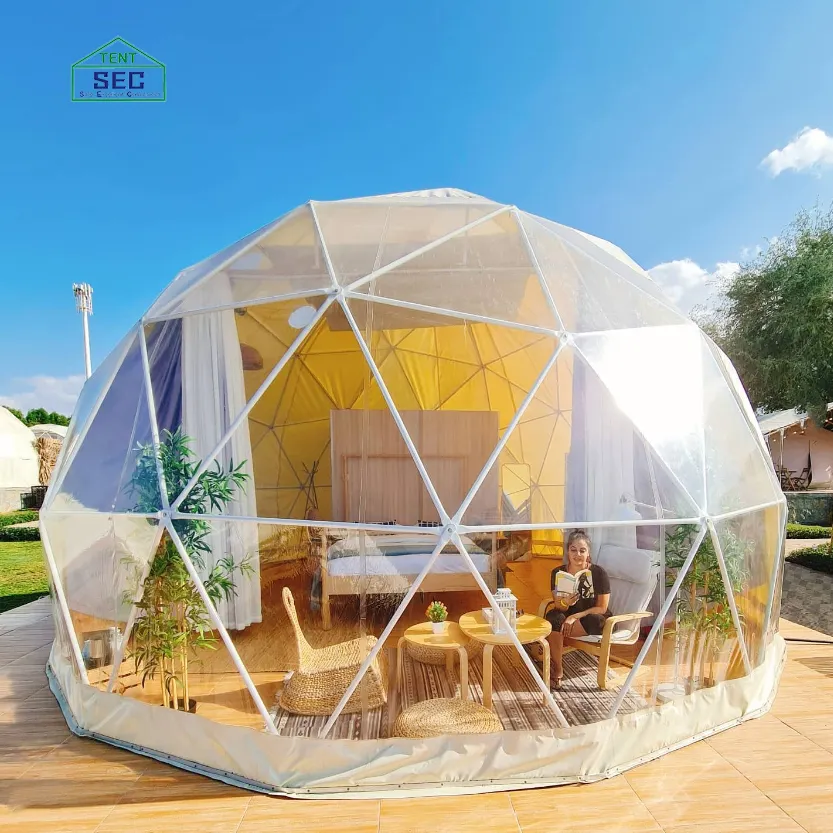 Small Transparent Dome Igloo for Restaurant Dining Tent and Clear  House