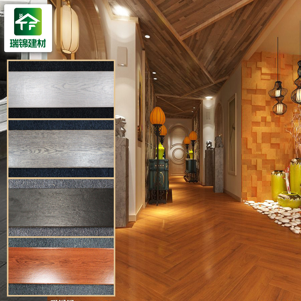 150 X 800 10.5mm Thickness Brown Color Plain Bright Printing Ceramic Wall Tile Outdoor Wood Plank Look Ceramic Tile