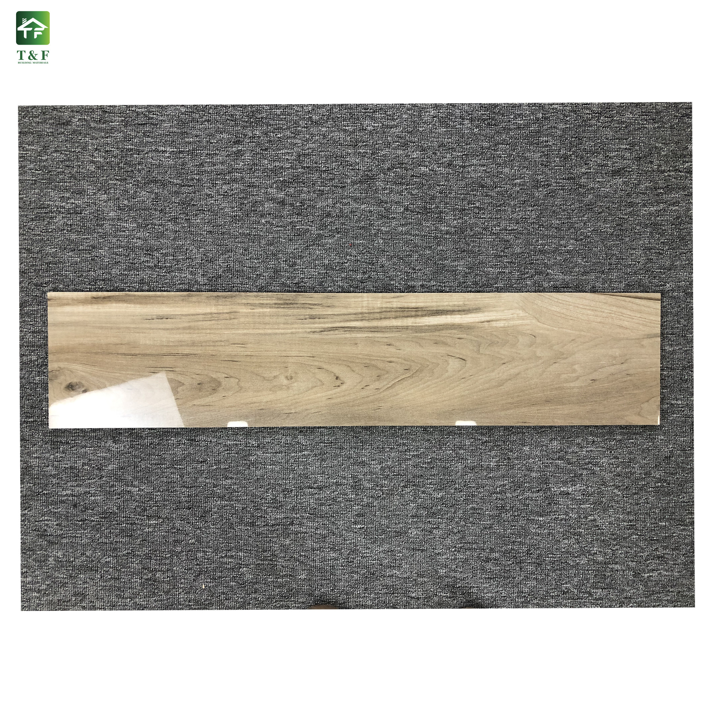 High Glossy 200x900mm Wood Porcelain Floors Tiles Flooring Sale Choice Floor And Wall Acid Time Surface Packing Wooden Tiles