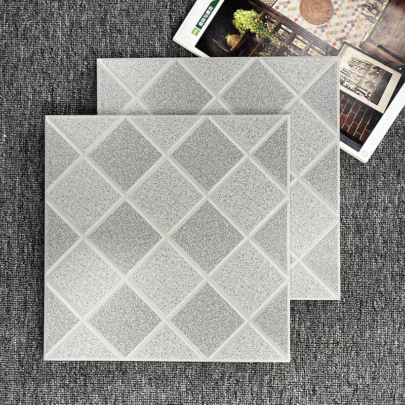 Modern Home Pattern Design Decor Light Gray Wall Tile Bathroom Ceramic Rustic Glazed Floor Tile