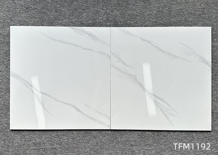 Hot Sale 60x60 Glossy Porcelain Marble Tile For Floor Polished Glazed Surface Porcelain Floor And Wall Tiles