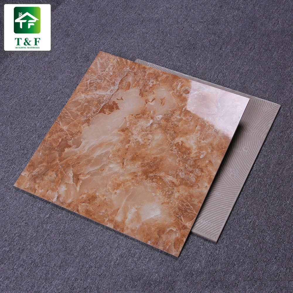 60 x 60 9.3mm thickness glossy orange color glazed marble kitchen wall tiles prices in pakistani rupees