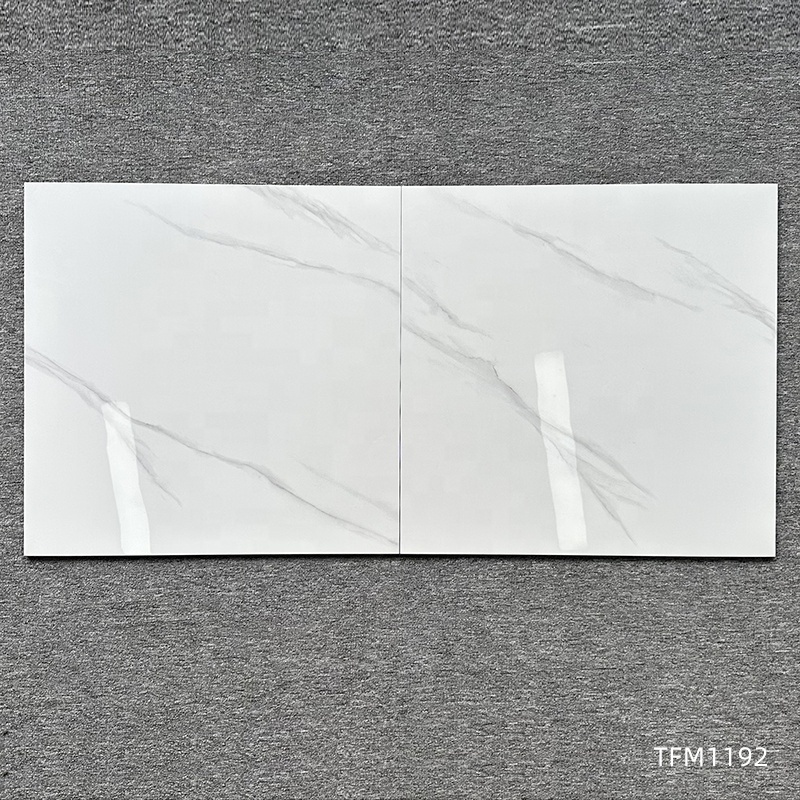 Hot Sale 60x60 Glossy Porcelain Marble Tile For Floor Polished Glazed Surface Porcelain Floor And Wall Tiles