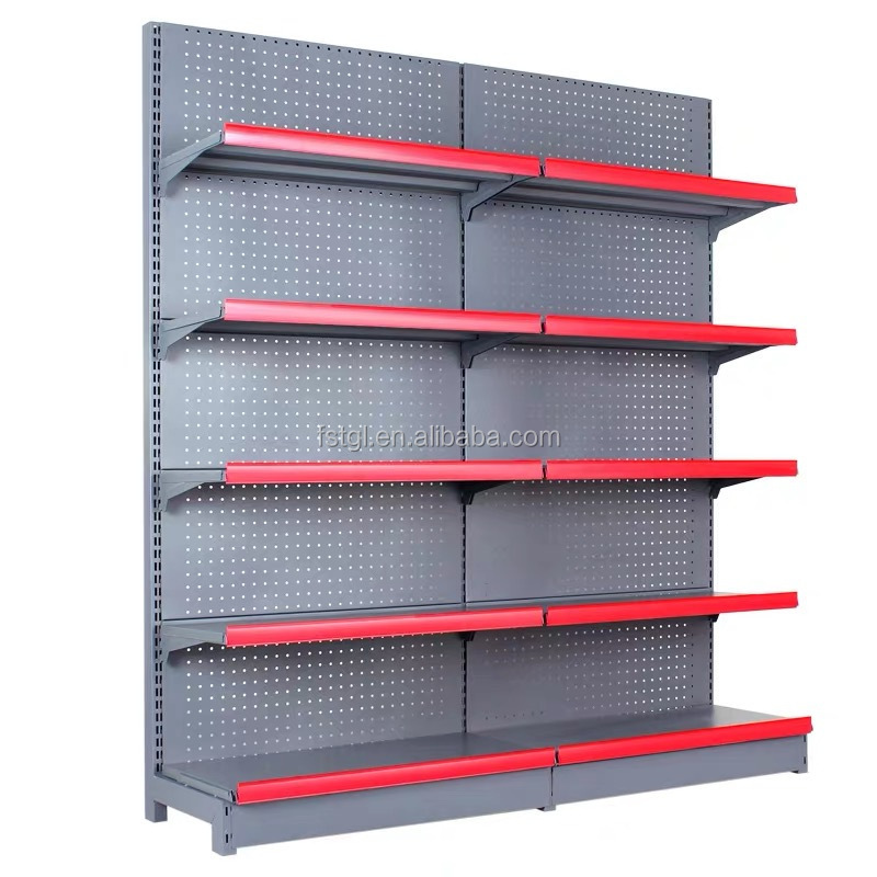 Shopping shelf supermarket shelves design used super market racks systems for sale