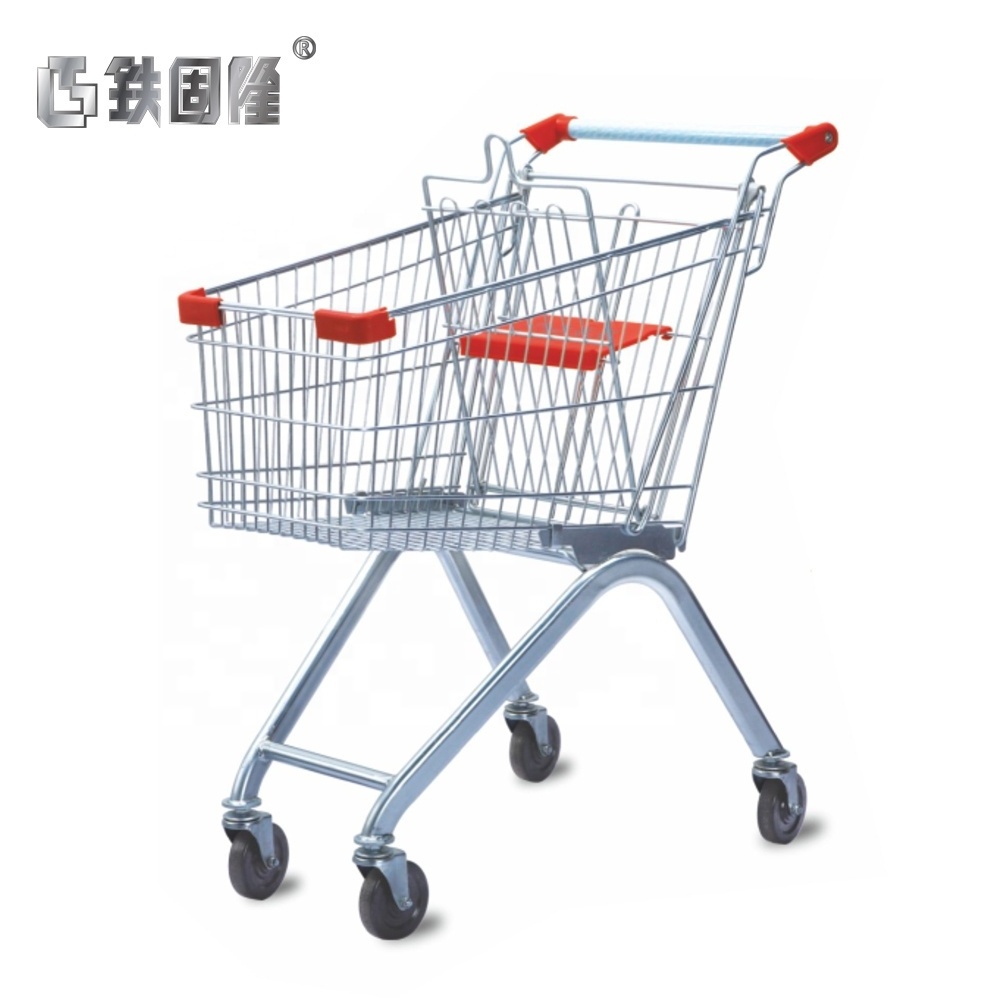 Shopping trolley cart/grocery store trolley for carrying children