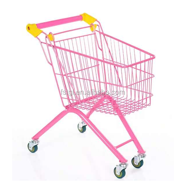 Shopping trolley cart/grocery store trolley for carrying children