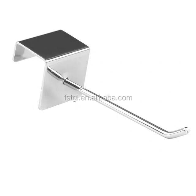 Supermarket shelf beam square tube hook shelf square tube card 15mm square tube shelf hook