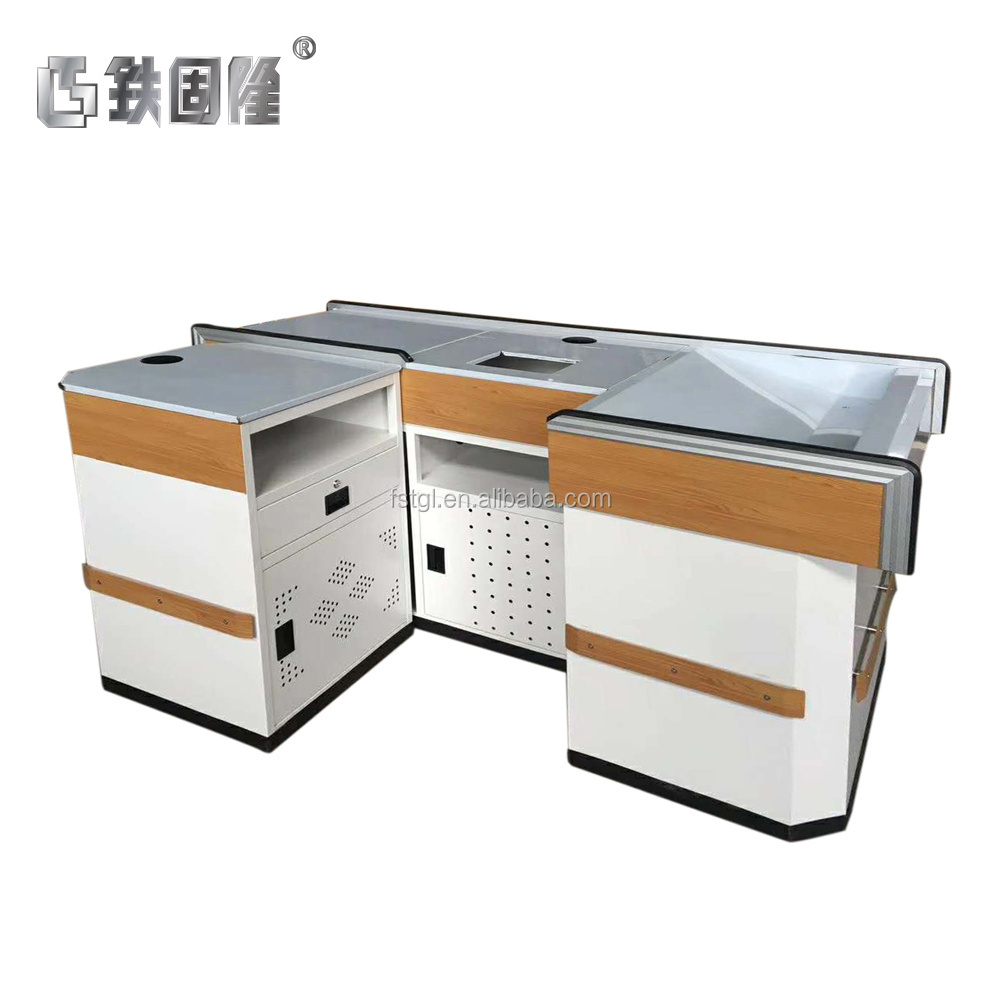 Hot sale retail shop equipment Convenience store checkout counter