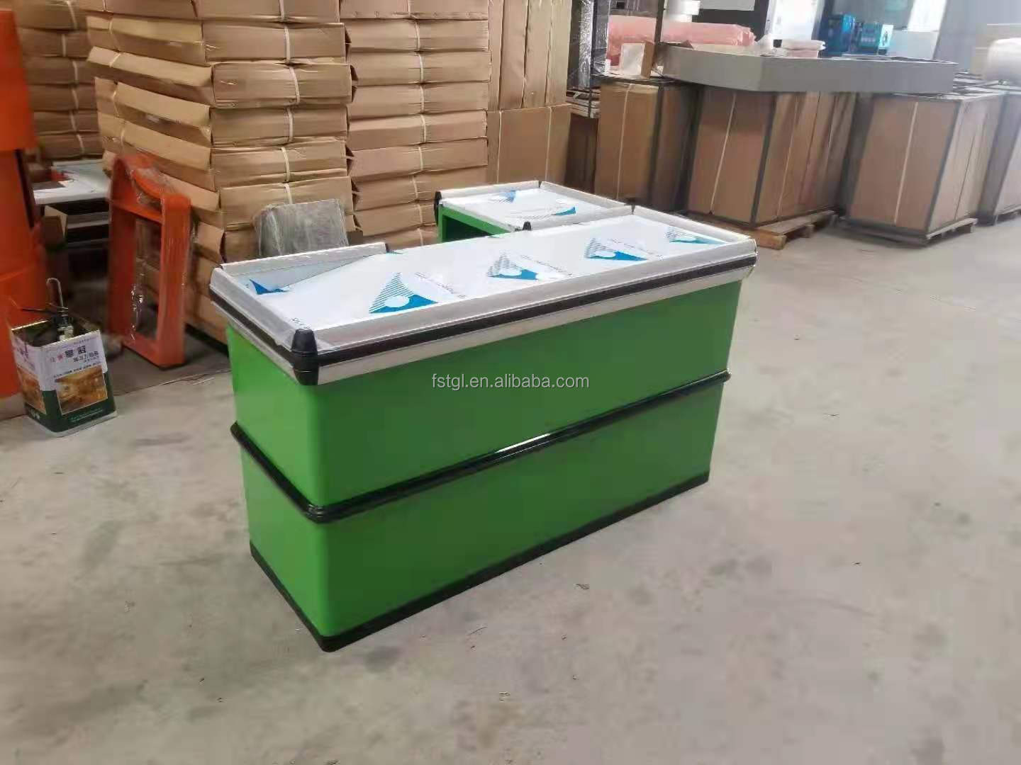 Supermarket Check out Counter Tables Cashier Factory direct price