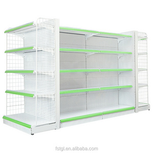 2021 new customized mini supermarket design convenience store display rack