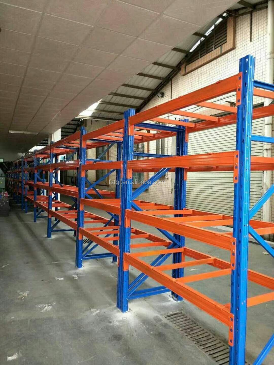 Factory high quality automatic pallet rack angle shelf metal good price