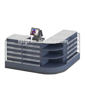 Hot sale retail shop equipment Convenience store checkout counter