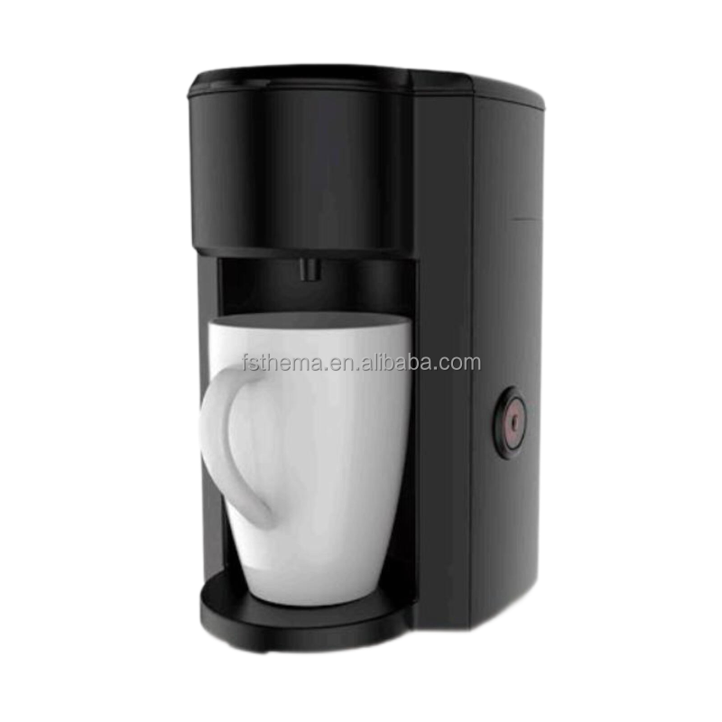 Thema CKD SKD Hot Sale Low Price Gift Electric One Cup Singal Colourful Cute Mini Small High Ceramic Cup Drip Coffee Maker