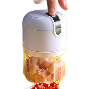 TV Shopping Portable Automatic Mini USB Charge Wireless Baby Food Meat Vegetable Blender Mixer Processor Slicer Chopper