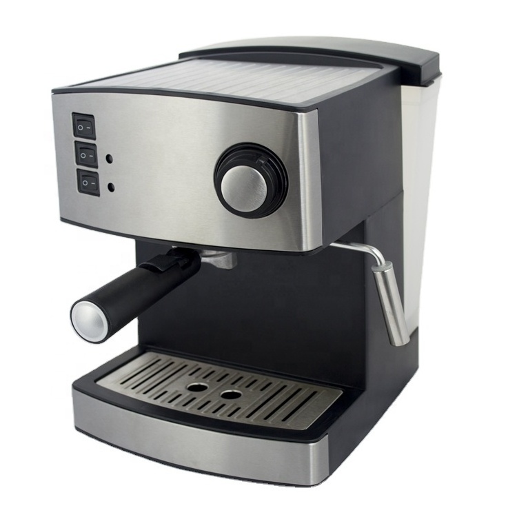 Thema CKD SKD Low Price High Pressure Pod Ground Cappuccino Espresso Coffee Machine Maker With Milk Foam Froth Maker