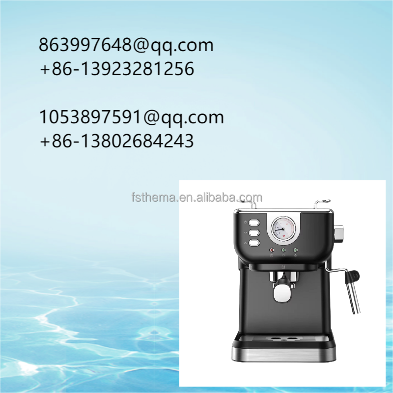 Thema Factory CKD SKD PCB Control Meter  High Pressure Cappuccino Espresso Coffee Maker Machine With Milk Foam Froth