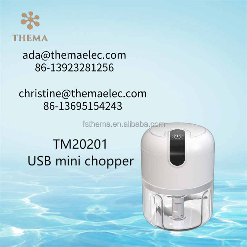 TV Shopping Portable Automatic Mini USB Charge Wireless Baby Food Meat Vegetable Blender Mixer Processor Slicer Chopper