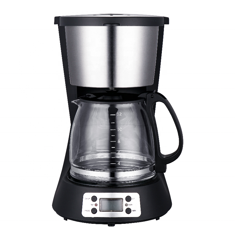 Thema Digital Timer Programable Control Automatic Anti Drip 1000W Keep Warm 1.8L 12  15 Cup Glass Pot Drip Coffee Maker