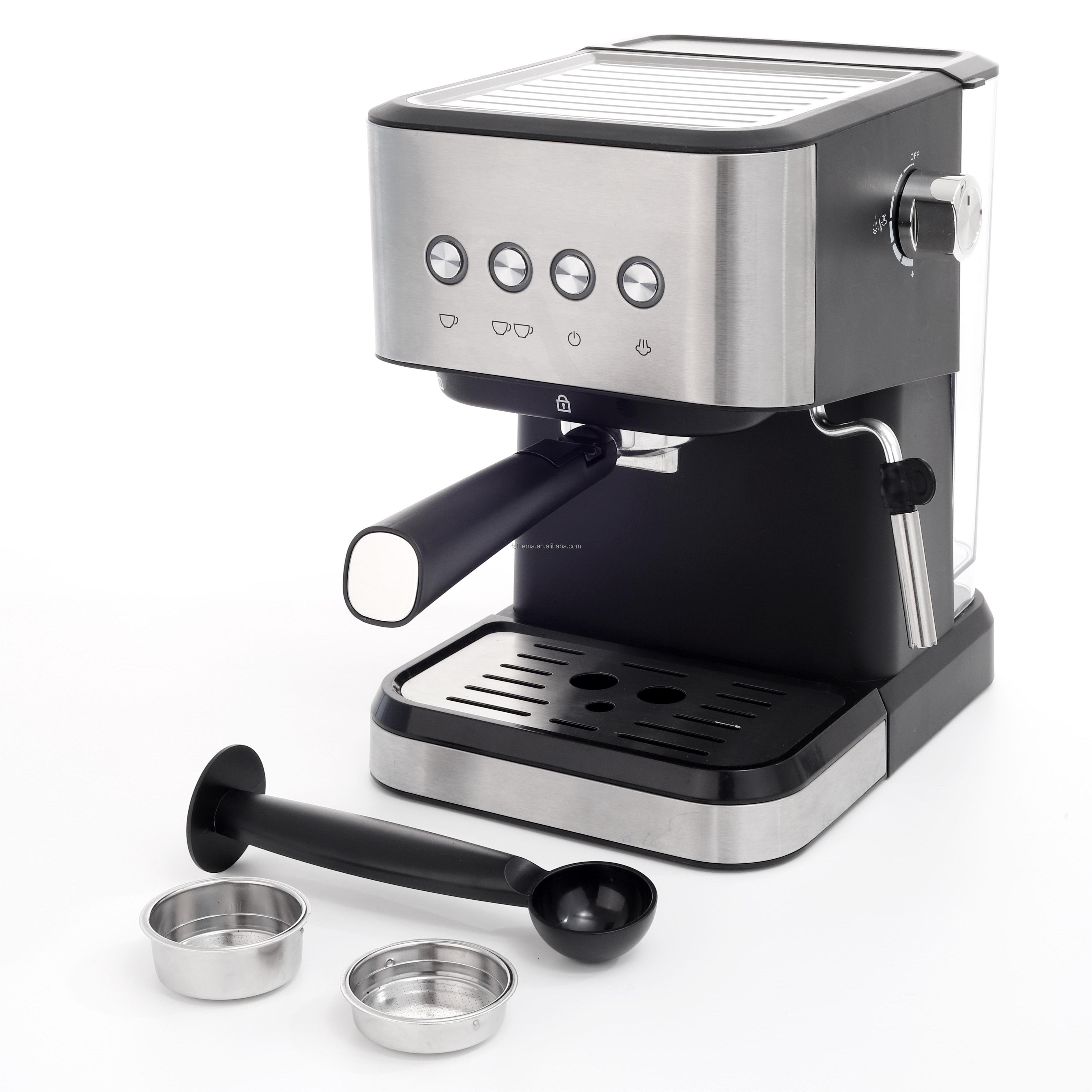 Thema CKD SKD Stainless Steel 20bar High Pressure Cappuccino Espresso Italian Coffee Maker Machine With Milk Foam Froth