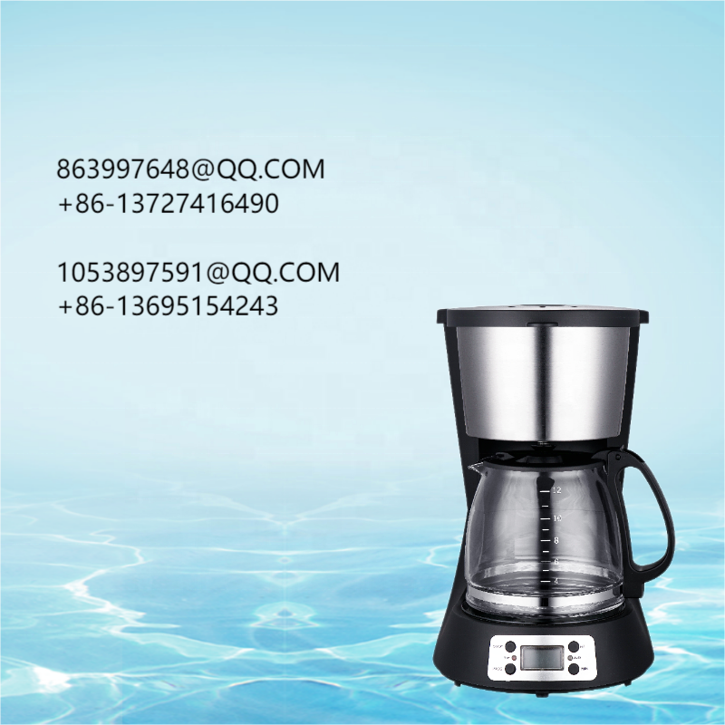 Thema Digital Timer Programable Control Automatic Anti Drip 1000W Keep Warm 1.8L 12  15 Cup Glass Pot Drip Coffee Maker