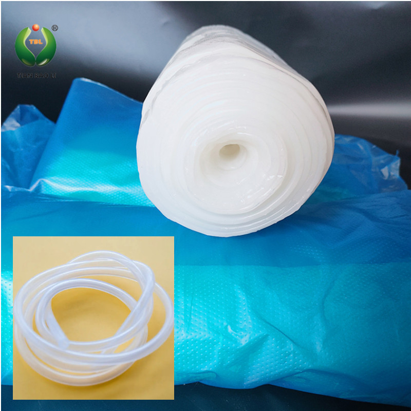 High transparent silicone rubber HTV silicone rubber compound fumed silicone