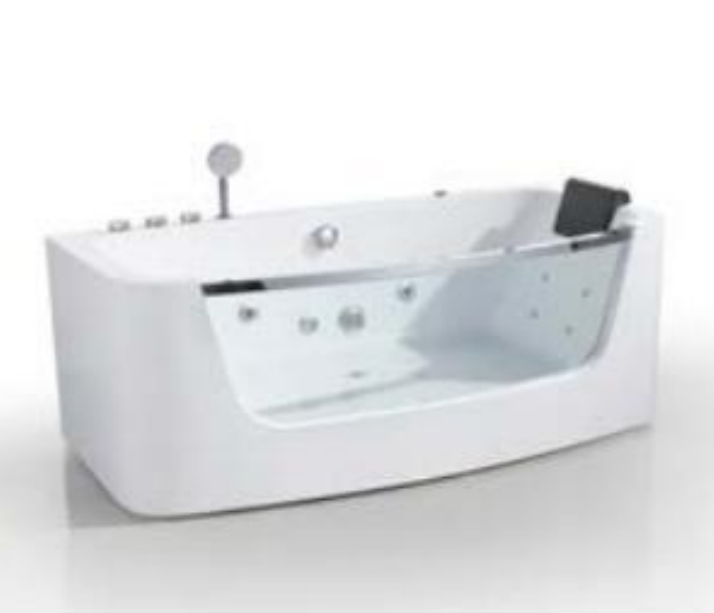 Luxury Modern Acrylic Jakuzzi Indoor Bathtub Hydro massage Fibreglass Double Whirlpool Jaccuzi Spa Bathtub