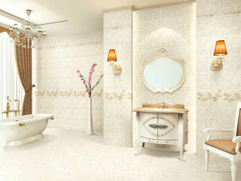 Motif Tile Border design for kitchen/tile factory/tile floor