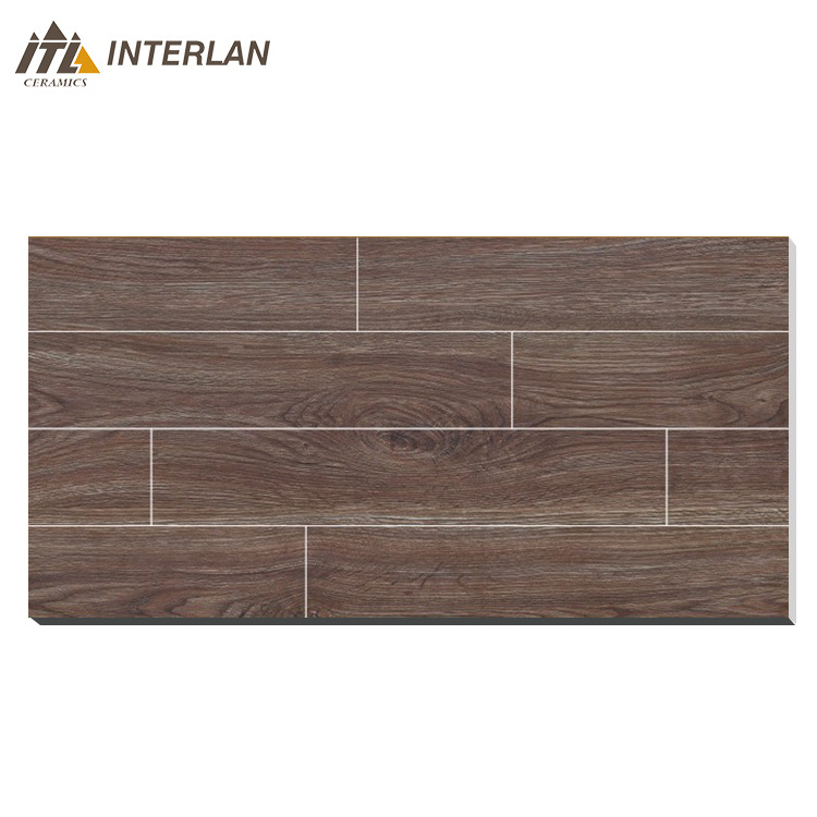 Plain bright wood grain wood tiles ghana low price 15 x 60 ceramic wooden floor tiles for sale